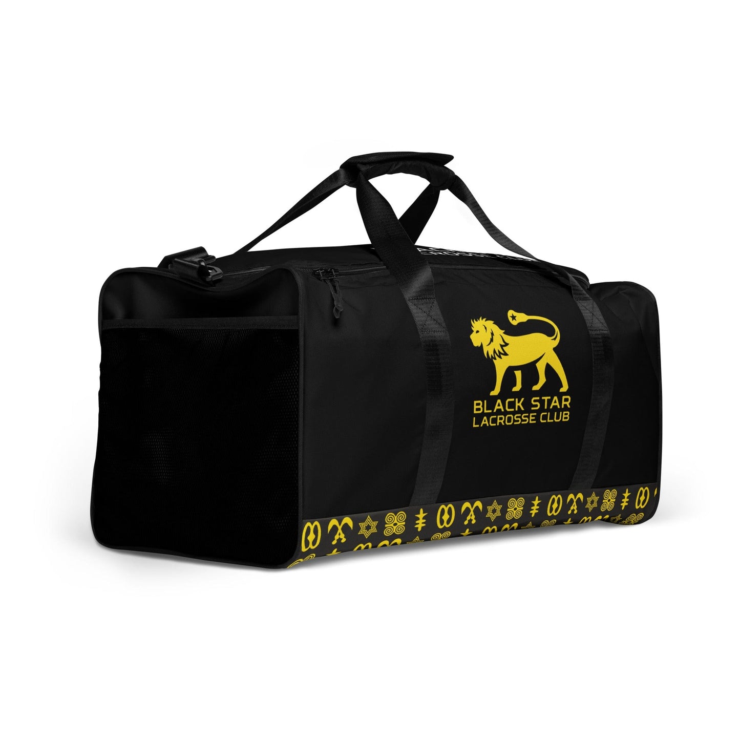 Black Star Lacrosse Sideline Duffle Bag Signature Lacrosse