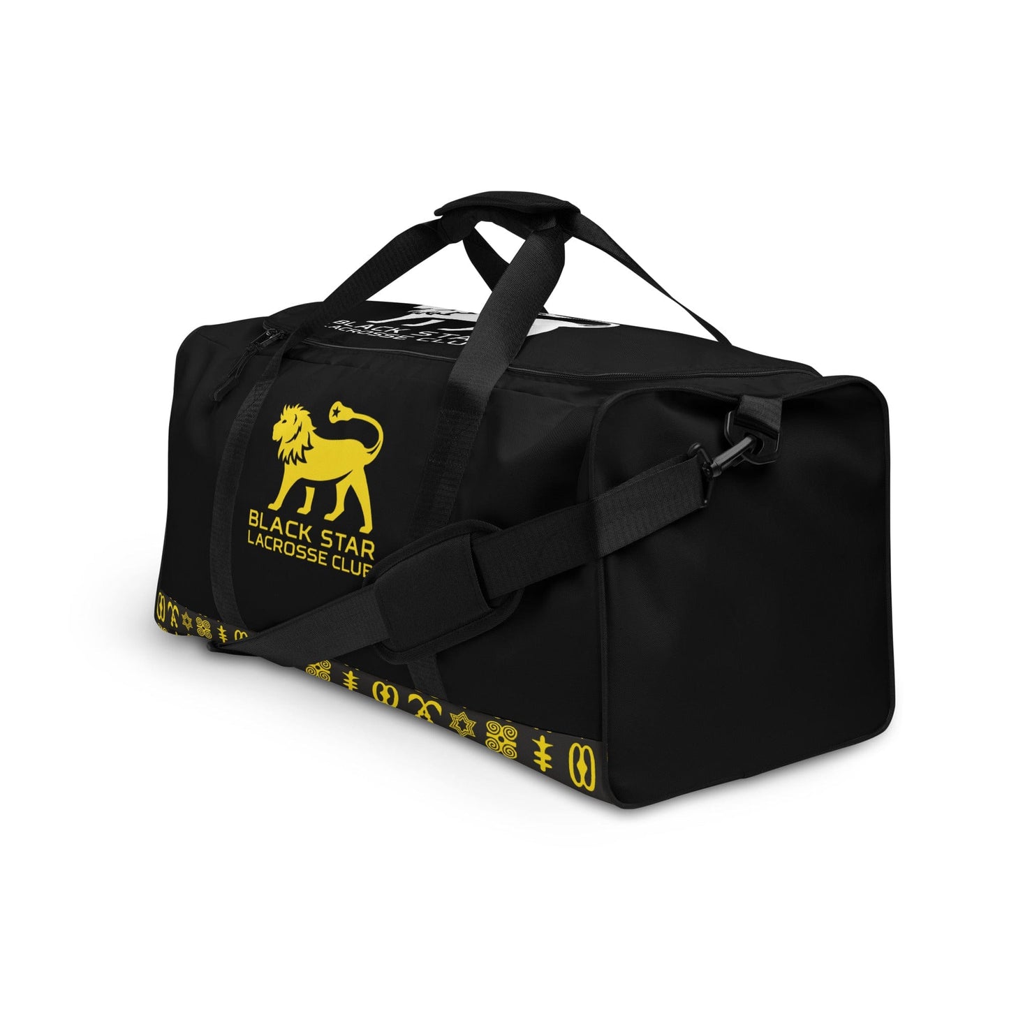 Black Star Lacrosse Sideline Duffle Bag Signature Lacrosse