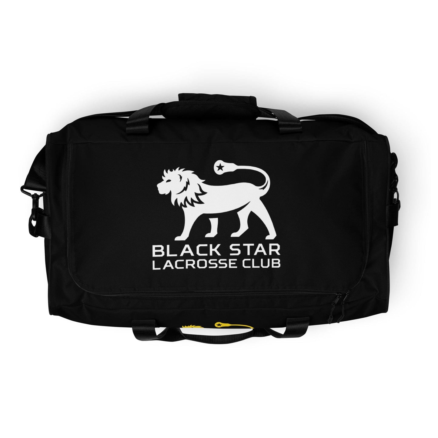 Black Star Lacrosse Sideline Duffle Bag Signature Lacrosse