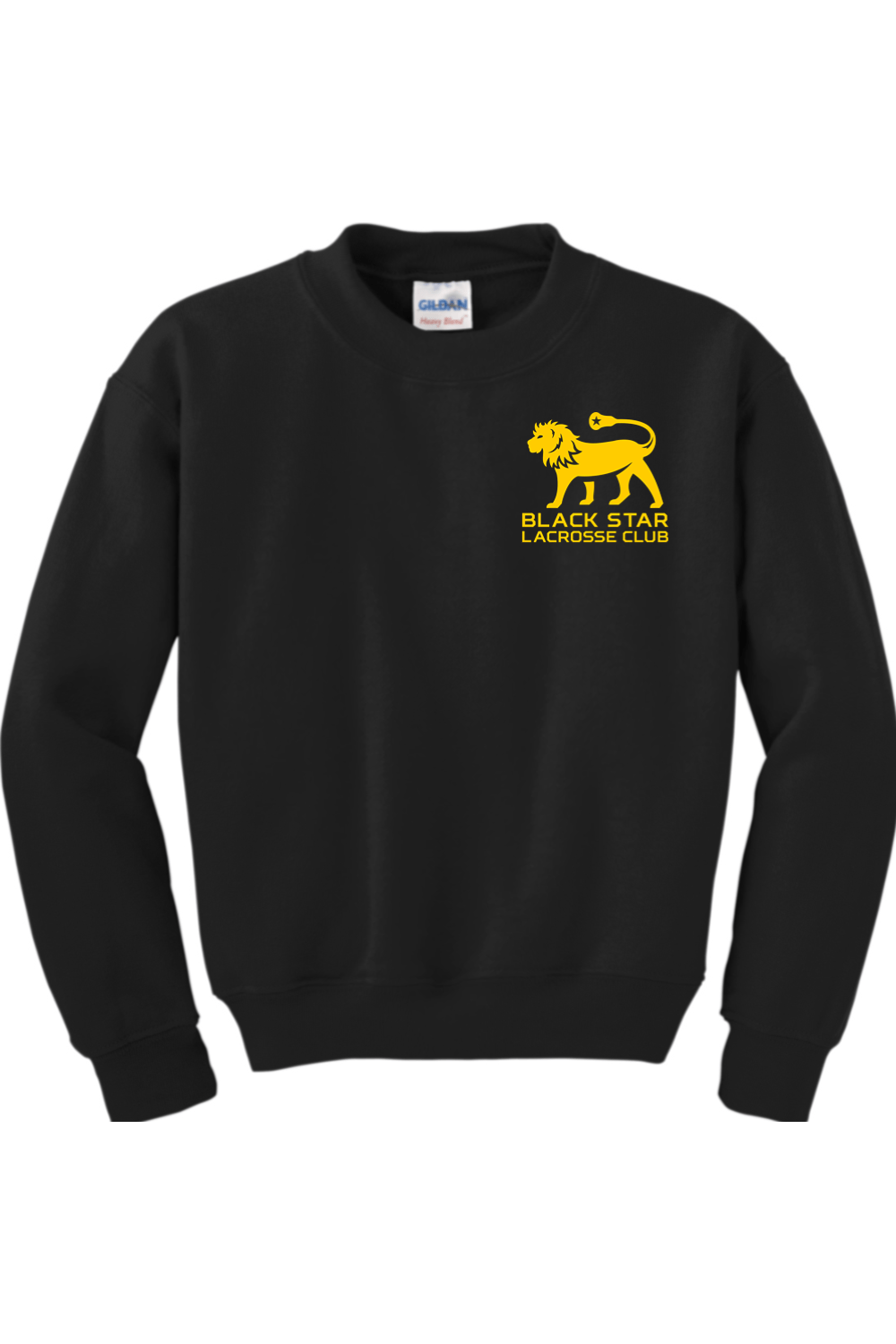 Black Star Lacrosse Youth Sweatshirt Signature Lacrosse