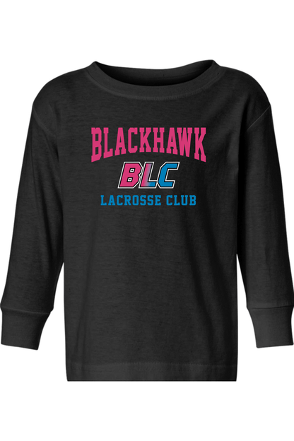 Blackhawk Lacrosse Toddler Long Sleeve T-Shirt Signature Lacrosse