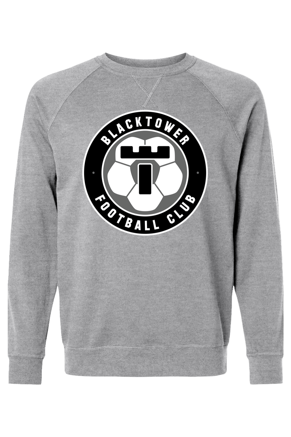 Blacktower Football Club Adult Heavyweight Raglan Long Sleeve Signature Lacrosse