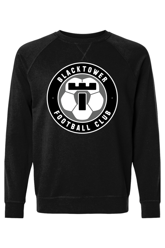 Blacktower Football Club Adult Heavyweight Raglan Long Sleeve Signature Lacrosse