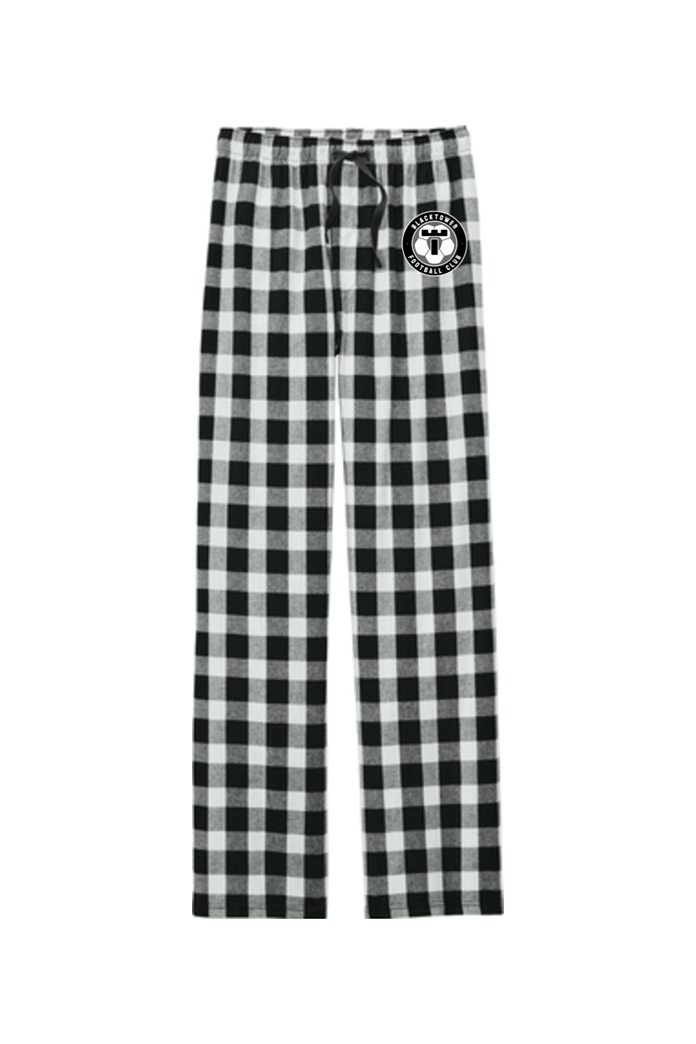 Blacktower Football Club Adult Men's Flannel Plaid Pants Signature Lacrosse