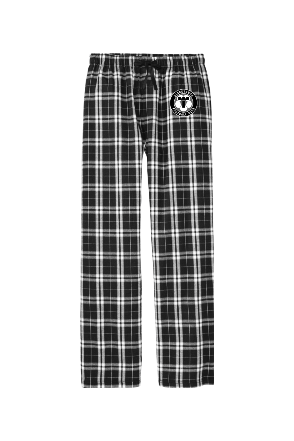 Blacktower Football Club Adult Men's Flannel Plaid Pants Signature Lacrosse