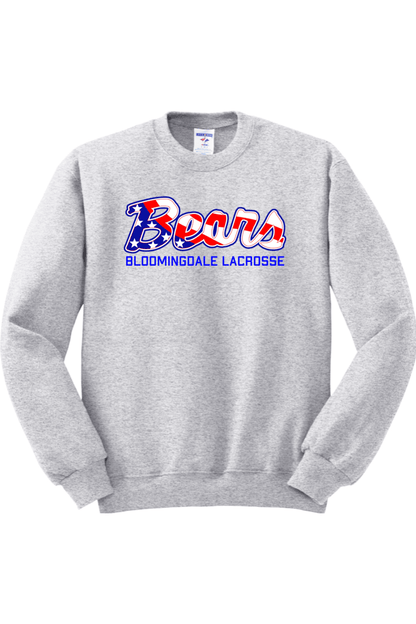 Bloomingdale Athletic Club Crewneck Sweatshirt Signature Lacrosse