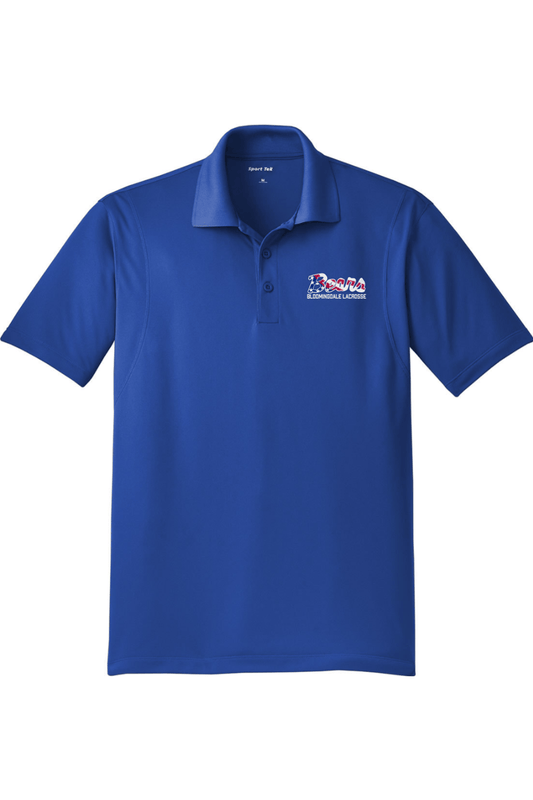 Bloomingdale Lacrosse Adult Embroidered Athletic Polo Signature Lacrosse