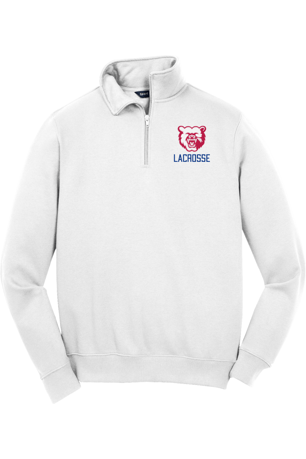 Bloomingdale Lacrosse Adult Embroidered Quarter-Zip Pullover Signature Lacrosse