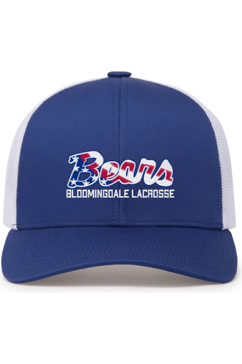 Bloomingdale Lacrosse Embroidered Trucker Hat Signature Lacrosse