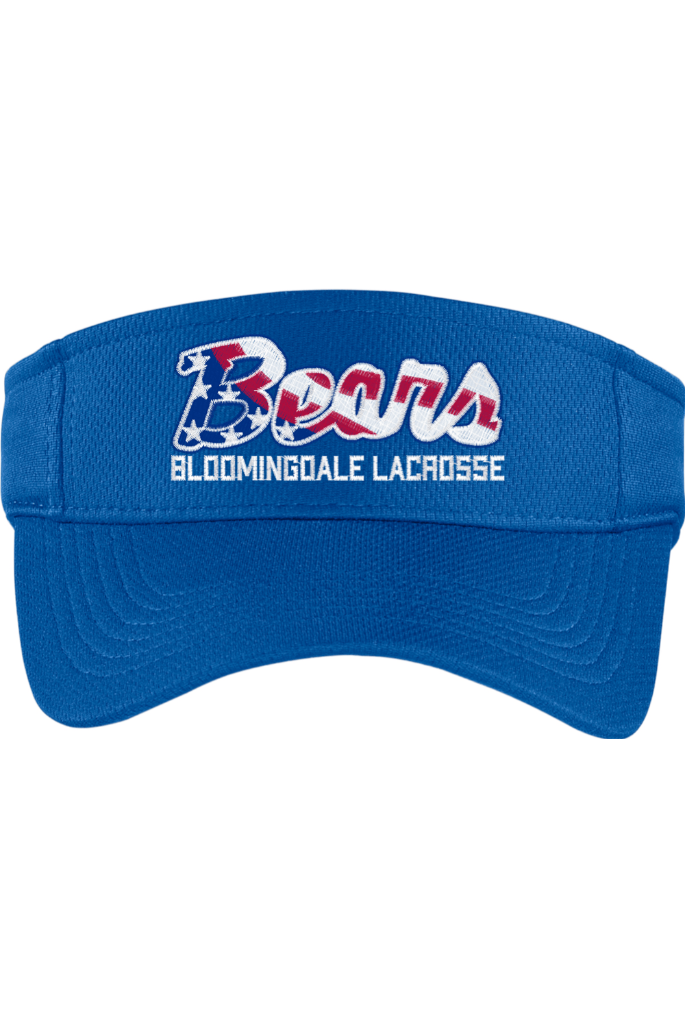 Bloomingdale Lacrosse Embroidered Visor Signature Lacrosse