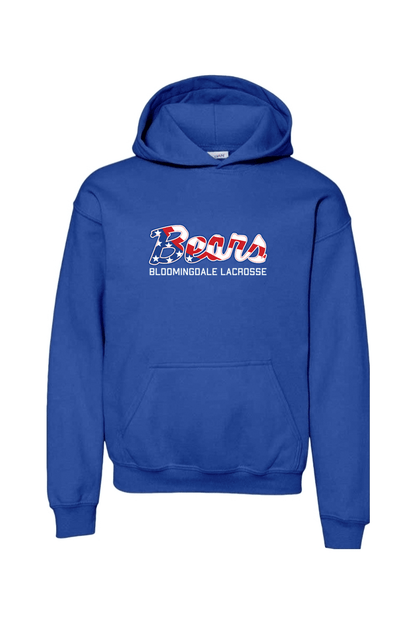 Bloomingdale Lacrosse Youth Hoodie Signature Lacrosse