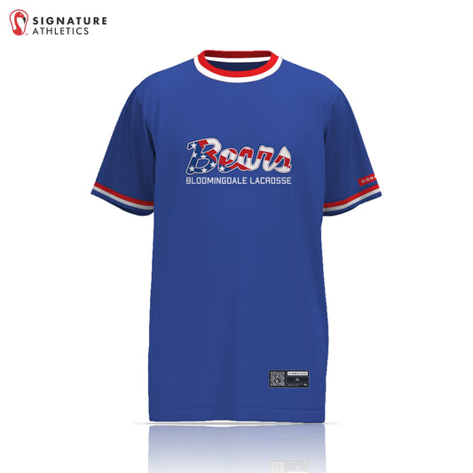 Bloomingdale Men's Short Sleeve Tech Tee: Bloomingdale Signature Lacrosse