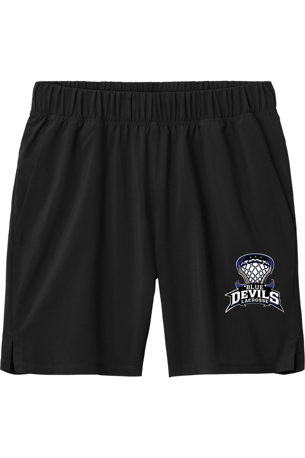 Blue Devils Lacrosse Adult Athletic Men's Shorts Signature Lacrosse