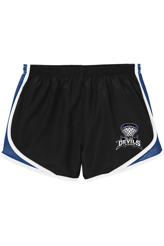 Blue Devils Lacrosse Adult Athletic Women's Shorts Signature Lacrosse