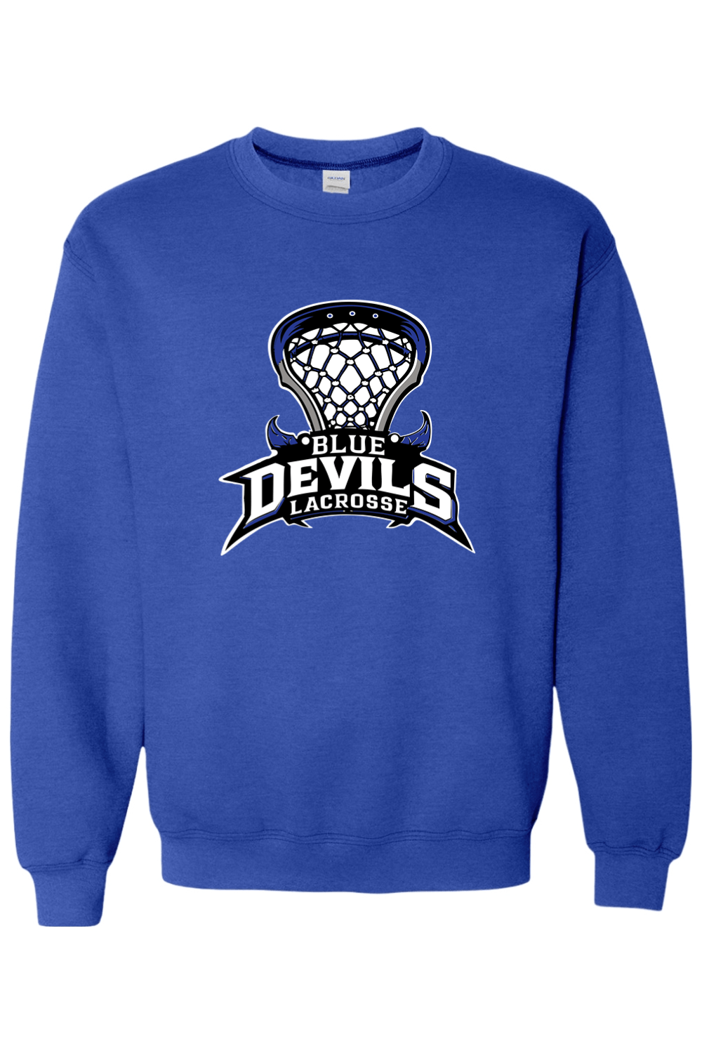 Blue Devils Lacrosse Adult Heavyweight Sweatshirt Signature Lacrosse