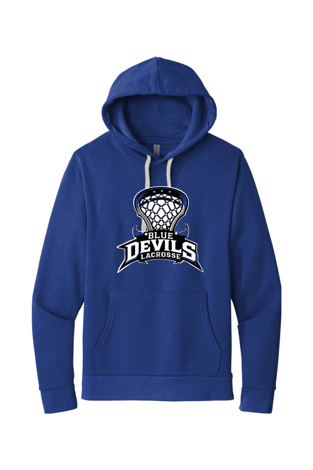 Blue Devils Lacrosse Adult Premium Lightweight Hoodie Signature Lacrosse