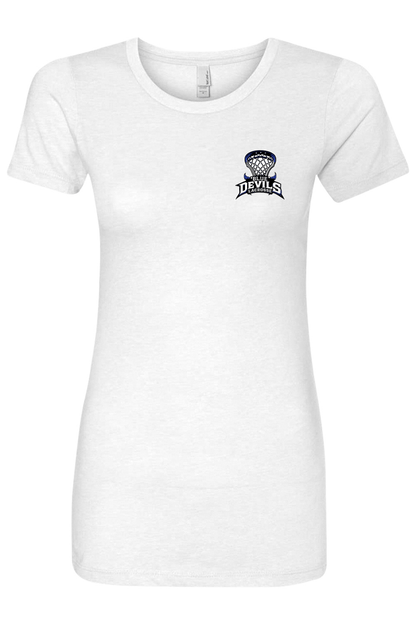 Blue Devils Lacrosse Adult Women's T-Shirt Signature Lacrosse