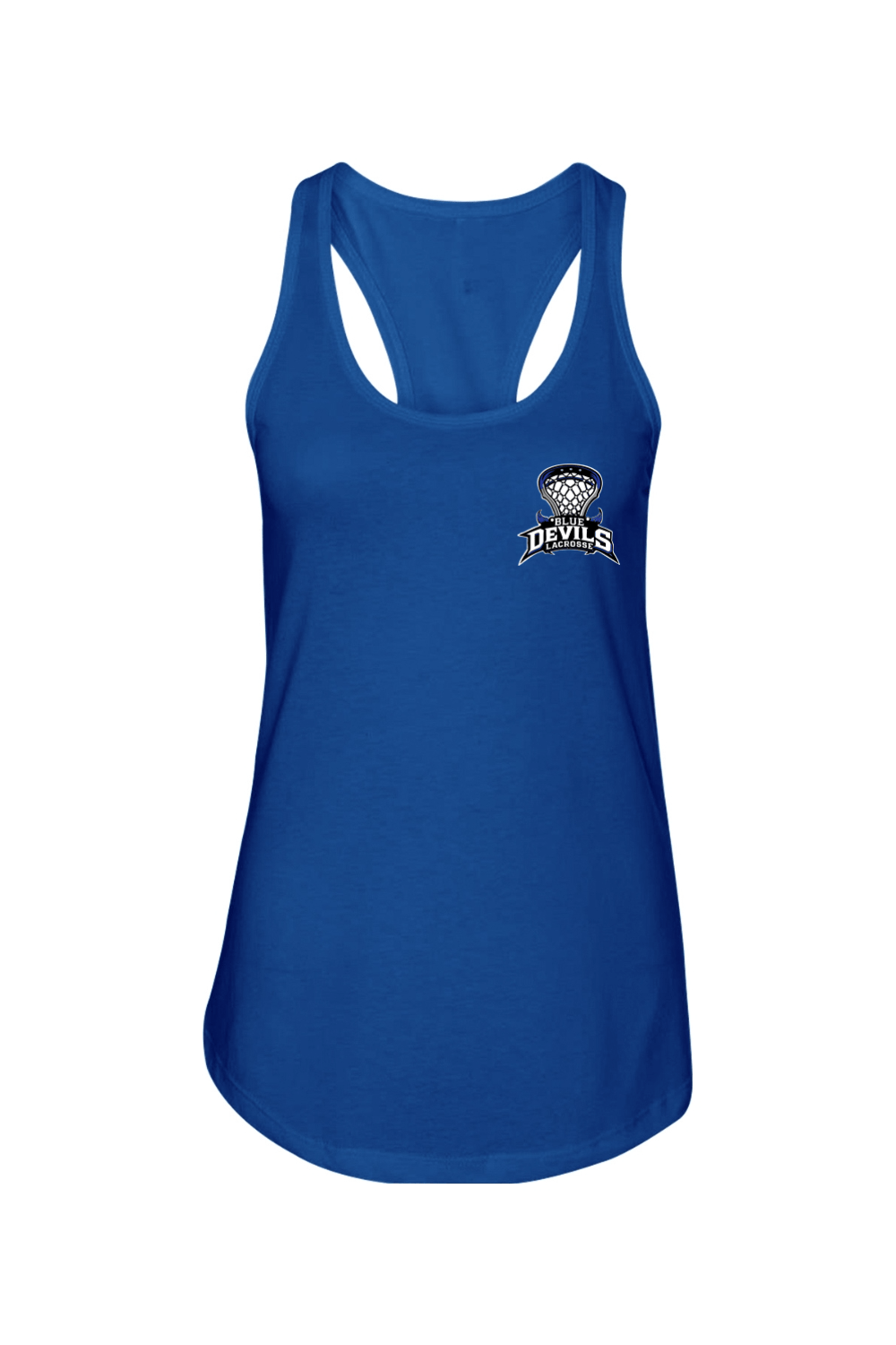 Blue Devils Lacrosse Adult Women's Tank Top Signature Lacrosse