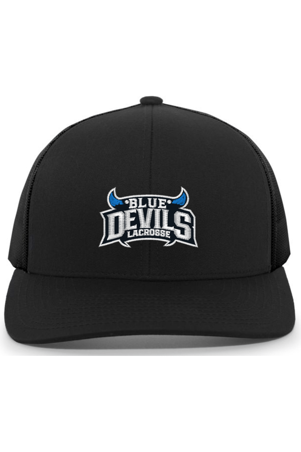 Blue Devils Lacrosse Embroidered Trucker Hat Signature Lacrosse