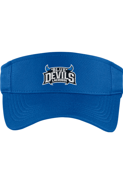 Blue Devils Lacrosse Embroidered Visor Signature Lacrosse