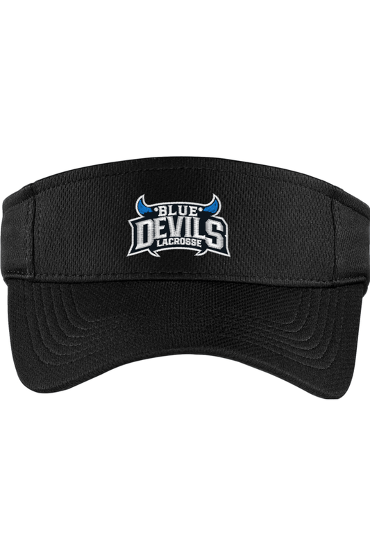 Blue Devils Lacrosse Embroidered Visor Signature Lacrosse