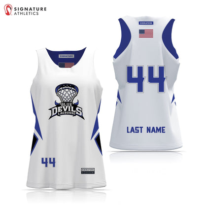 Blue Devils Lacrosse Women's Player Reversible Pinnie Signature Lacrosse