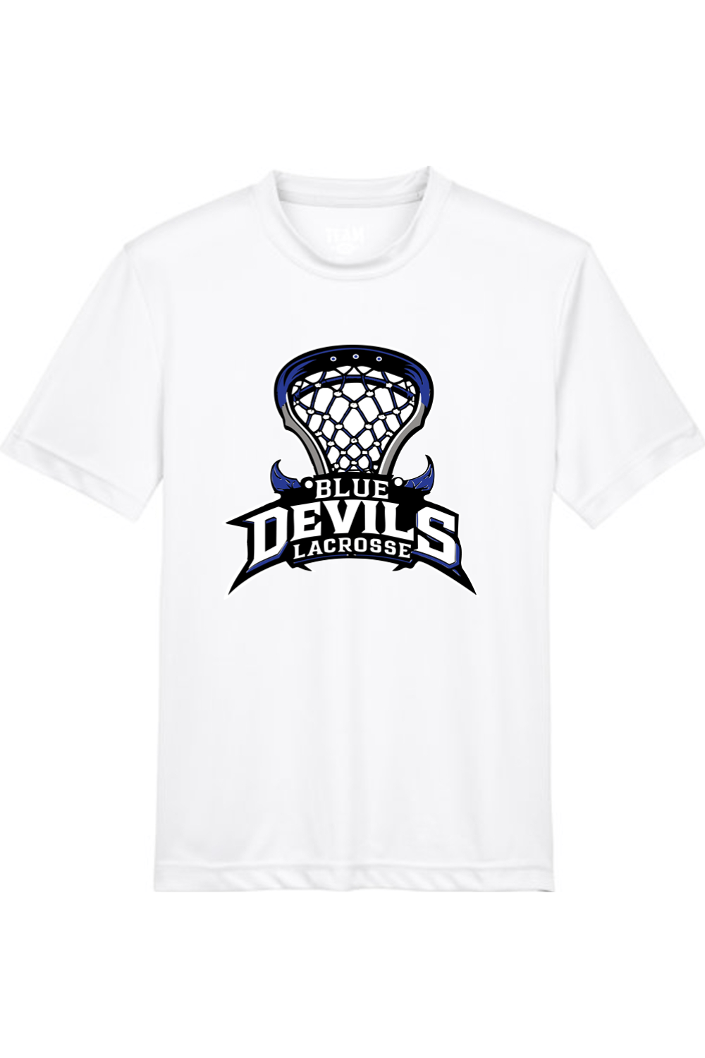 Blue Devils Lacrosse Youth Athletic T-Shirt Signature Lacrosse