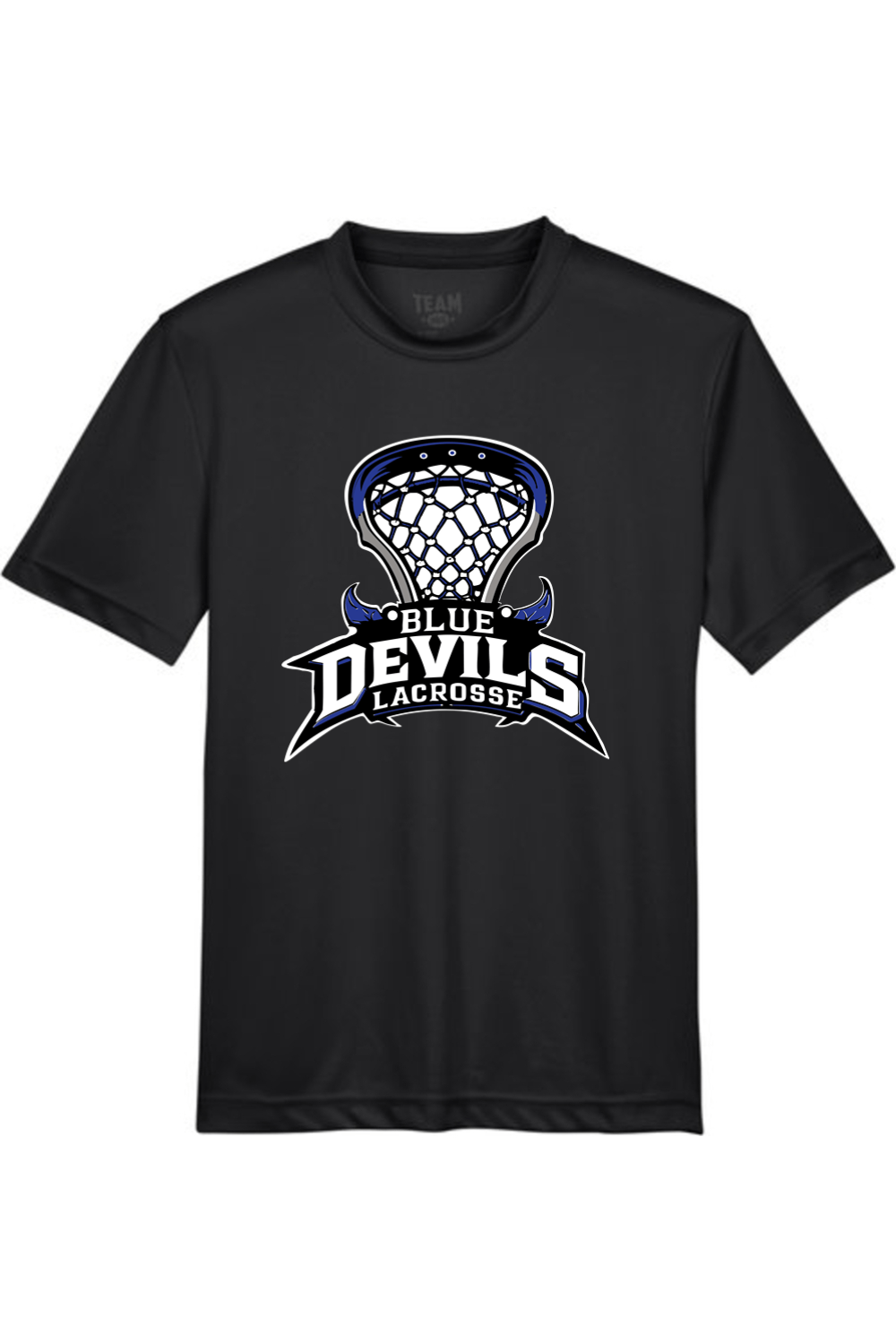Blue Devils Lacrosse Youth Athletic T-Shirt Signature Lacrosse