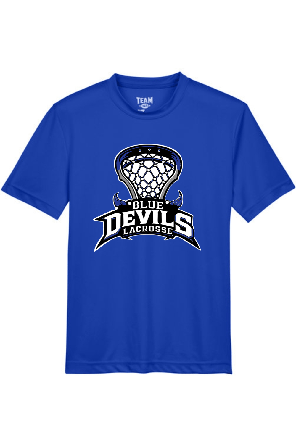 Blue Devils Lacrosse Youth Athletic T-Shirt Signature Lacrosse