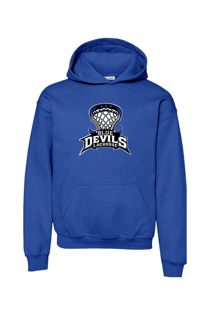 Blue Devils Lacrosse Youth Hoodie Signature Lacrosse