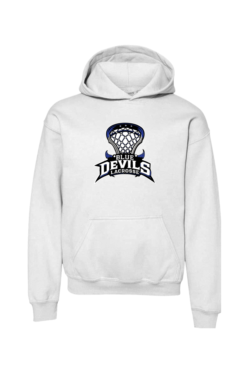 Blue Devils Lacrosse Youth Hoodie Signature Lacrosse