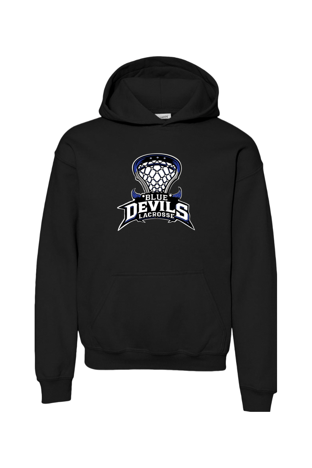Blue Devils Lacrosse Youth Hoodie Signature Lacrosse