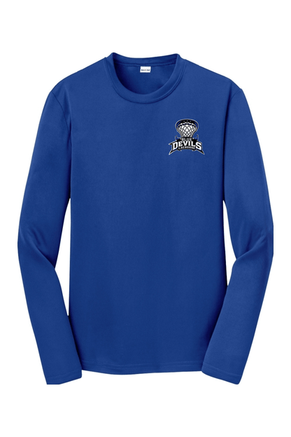 Blue Devils Lacrosse Youth Long Sleeve T-Shirt Signature Lacrosse