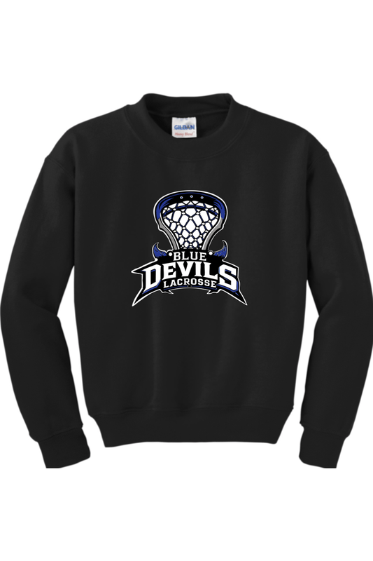 Blue Devils Lacrosse Youth Sweatshirt Signature Lacrosse
