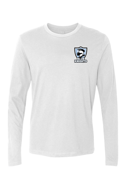 Blue Knights LC Adult Long Sleeve T-Shirt Signature Lacrosse