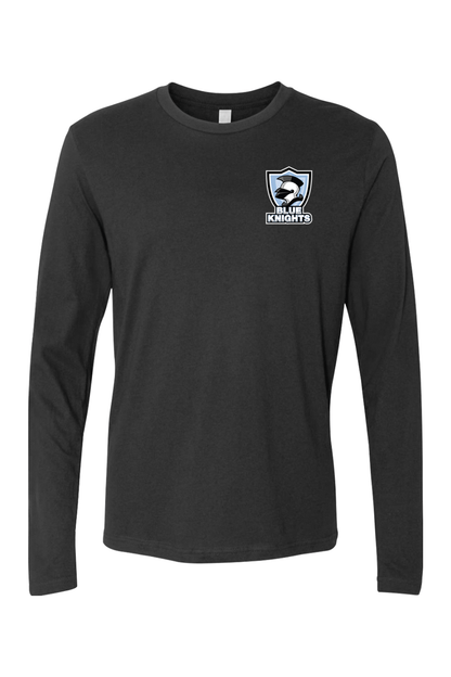 Blue Knights LC Adult Long Sleeve T-Shirt Signature Lacrosse