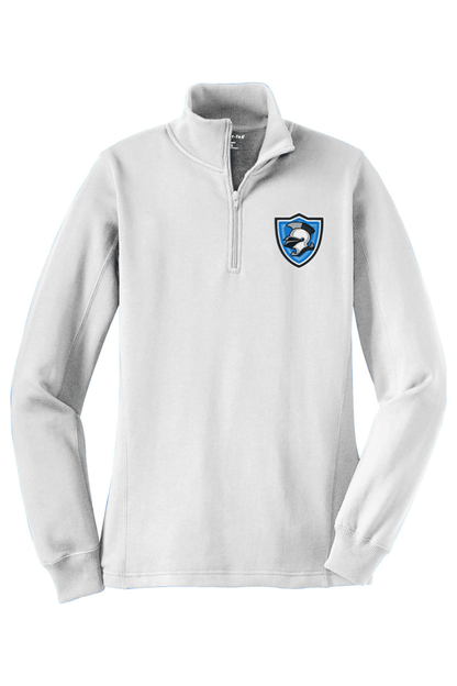 Blue Knights LC Adult Women's Embroidered Quarter-Zip Pullover Signature Lacrosse