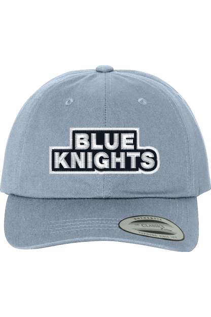 Blue Knights LC Embroidered Dad Hat Signature Lacrosse