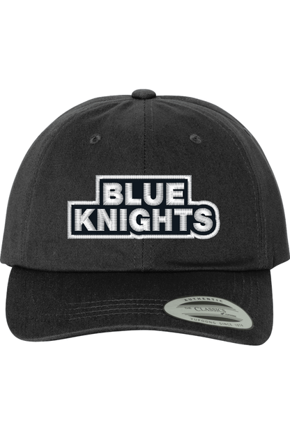 Blue Knights LC Embroidered Dad Hat Signature Lacrosse