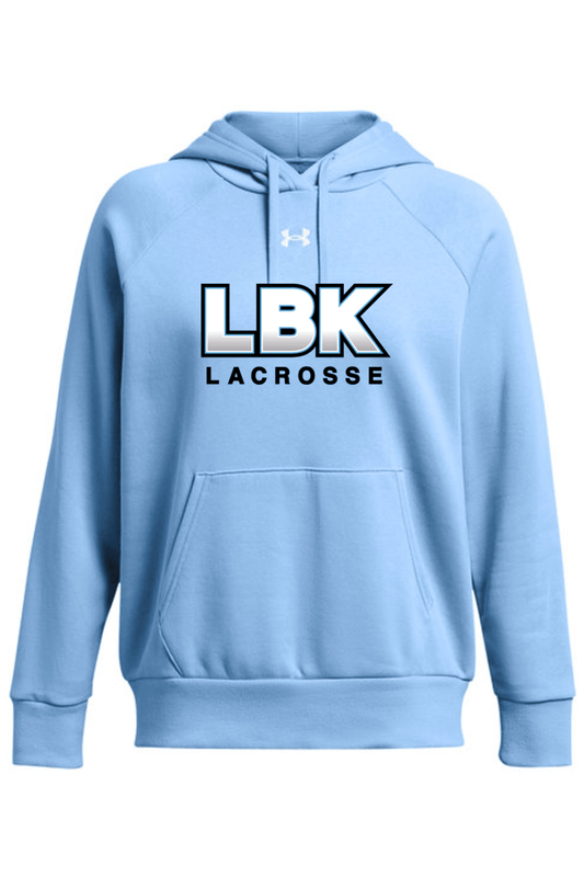 Blue Knights LC Under Armour Ladies' Rival Fleece Hooded Sweatshirt Signature Lacrosse