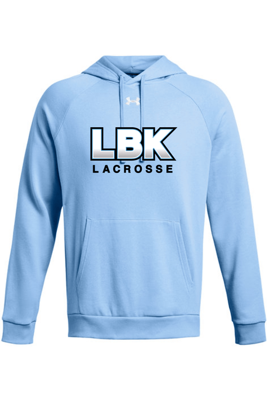 Blue Knights LC Under Armour Men's Rival Fleece Hooded Sweatshirt Signature Lacrosse