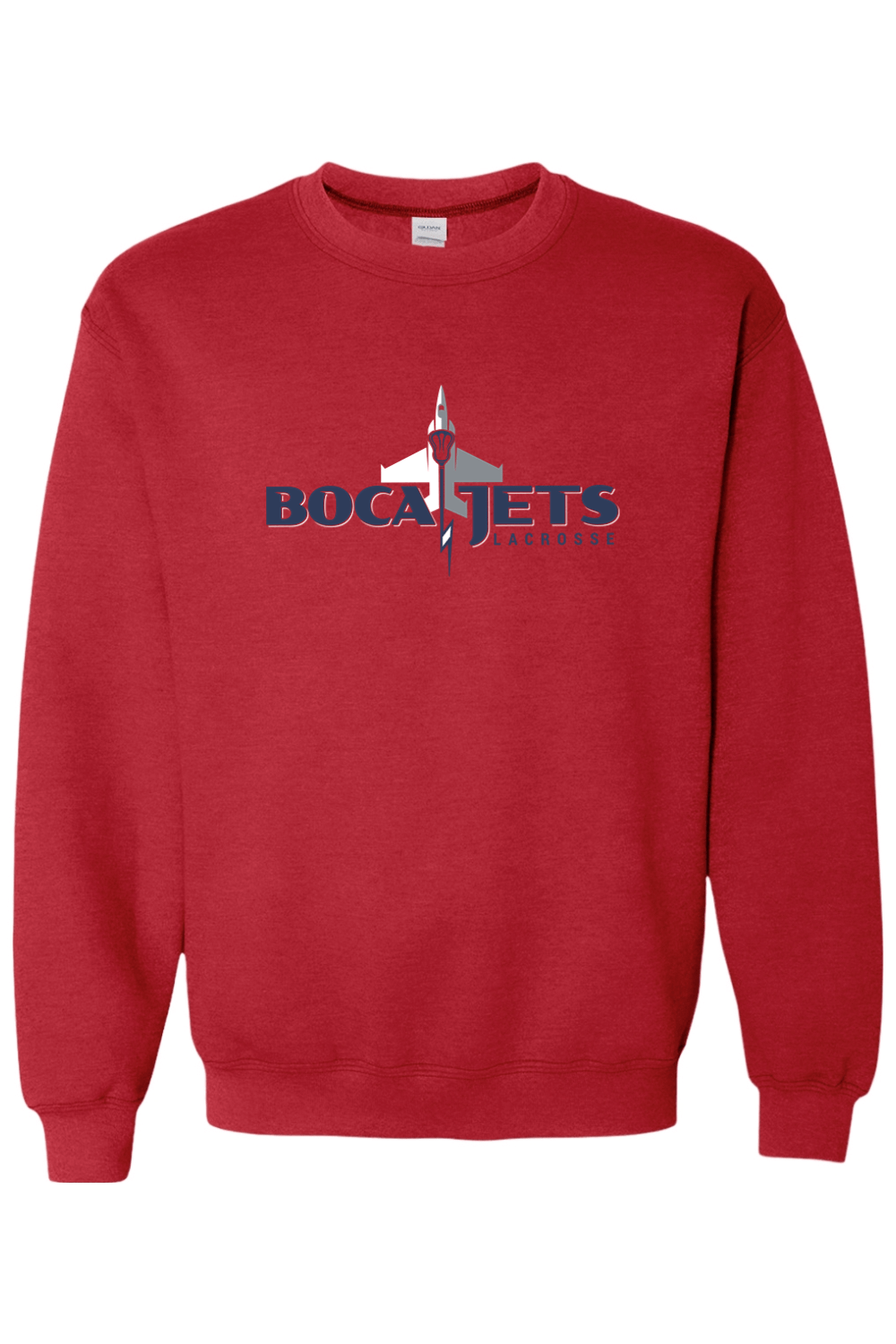 Boca Jets LC Adult Heavyweight Sweatshirt Signature Lacrosse