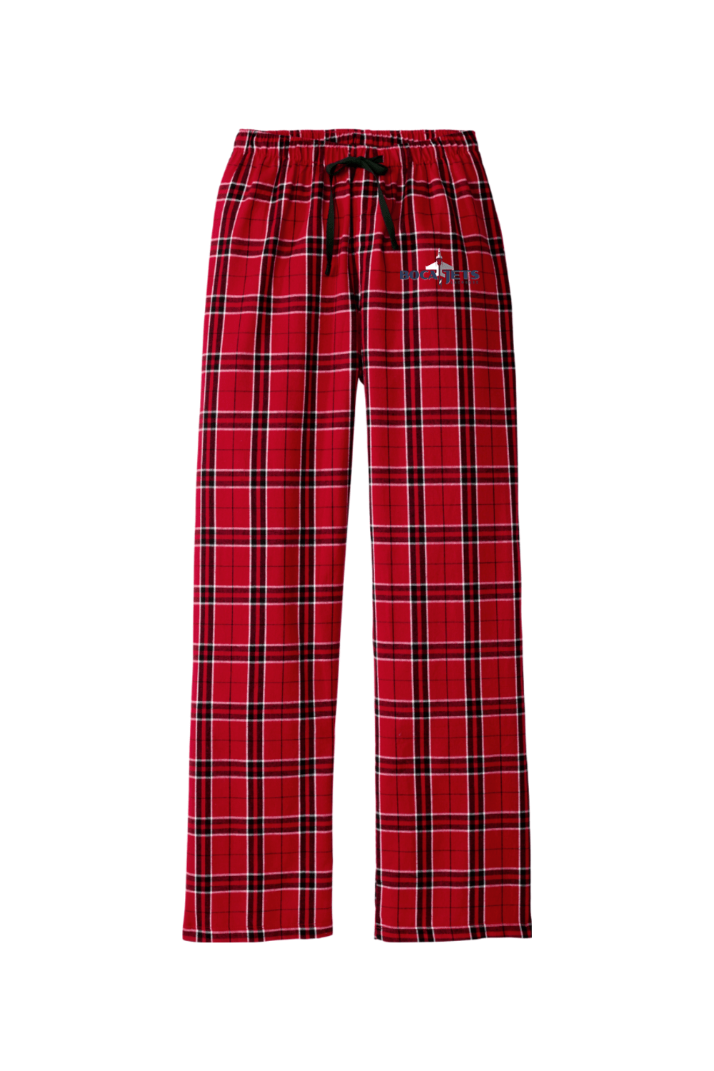 Boca Jets LC Adult Women's Flannel Plaid Pants Signature Lacrosse