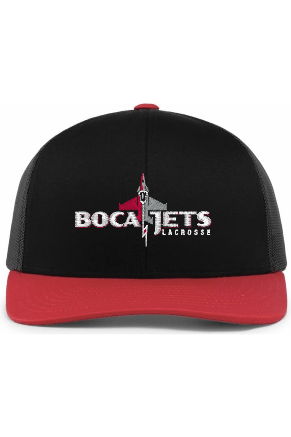 Boca Jets LC Embroidered Trucker Hat Signature Lacrosse