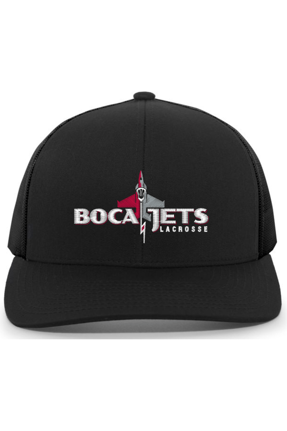Boca Jets LC Embroidered Trucker Hat Signature Lacrosse