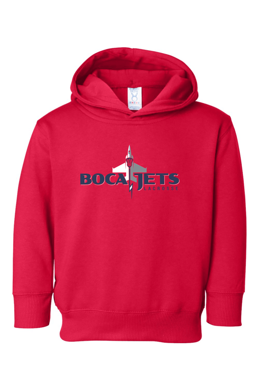 Boca Jets LC Toddler Fleece Hoodie Signature Lacrosse