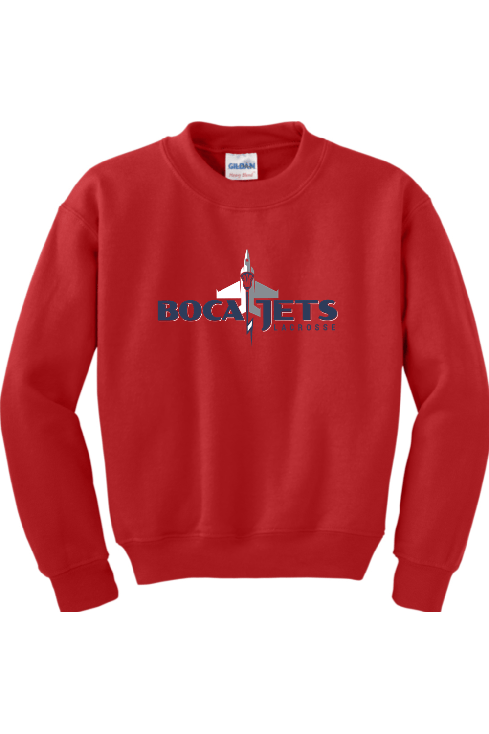 Boca Jets LC Youth Sweatshirt Signature Lacrosse