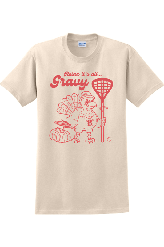 Boerne Champion Gildan Ultra Cotton T-Shirt - Gravy Bowl Signature Lacrosse