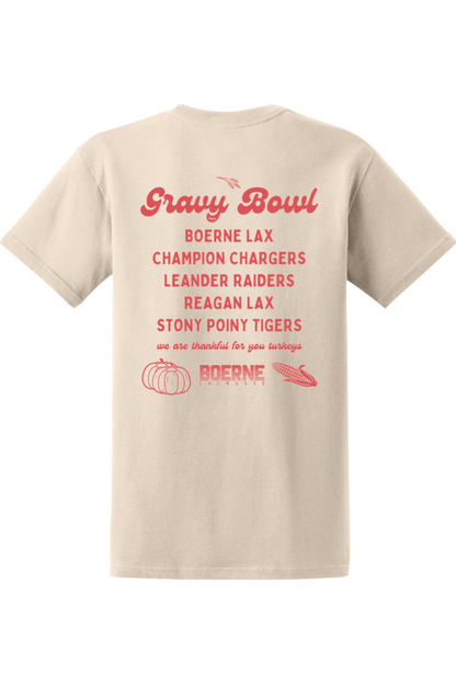 Boerne Champion Gildan Ultra Cotton T-Shirt - Gravy Bowl Signature Lacrosse