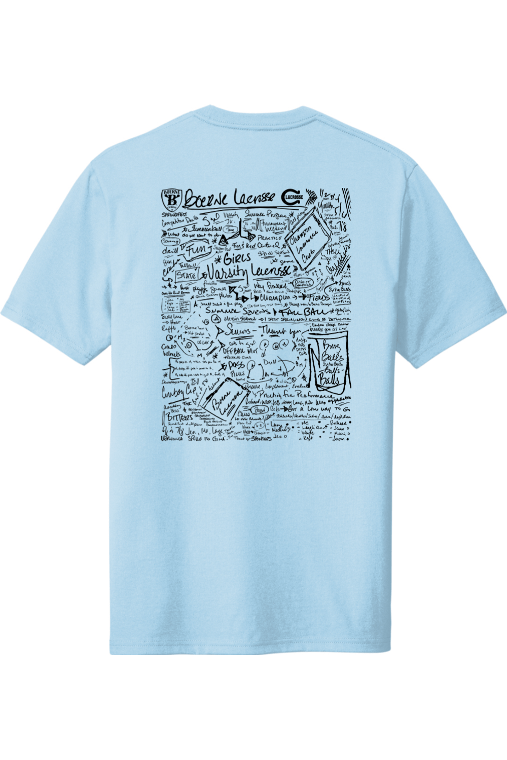 Boerne Champion Lacrosse District Re-Tee Signature Lacrosse